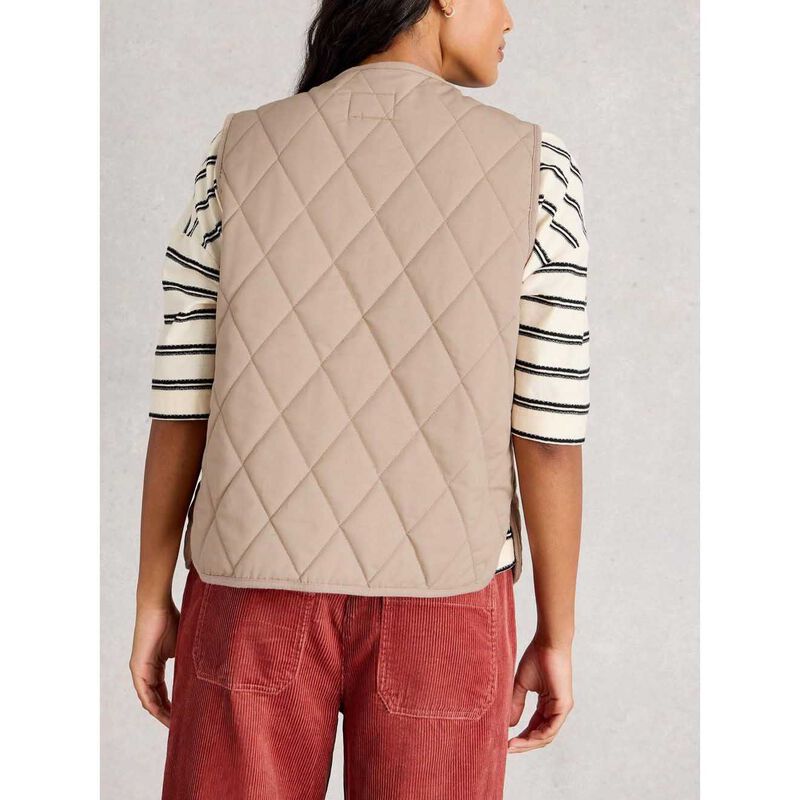 White Stuff Emily Quilted Gilet image number 1